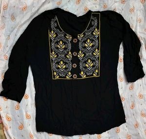 Dark Blue Top