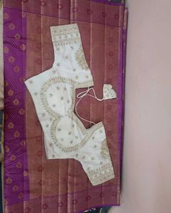 Embroidered White Blouse