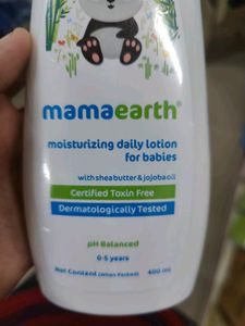Mamaearth Moisturizing Daily Lotion For Babies, Gentle Lotion For Baby&#39;s Soft Skin, #No Compromise With Baby&#39;s Body