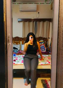 Brown Formal  Pants