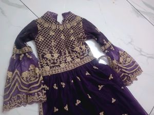 Price Drop ❗Gharara And Beautiful Round Shape Top
