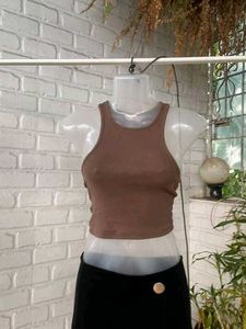 Brown Tank Top