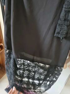 Elegant Black Lace Dress