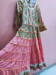 Long Kurta Skirt Duptta Set
