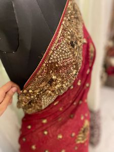 Elegant Maroon Aishwarya rai&#39;s inspo