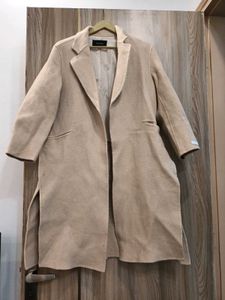 Long Both Side Lon Slit Over Coat