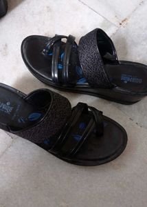 VKC Pride Wedge Heel Slippers