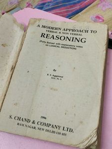 RS Agarwal Reasoning Book