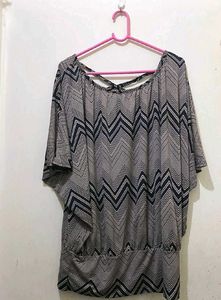 Classic Striped Zig Zag Top