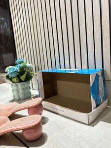 Cute Pink Platform Slides