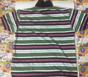 Vintage Striped Polo Shirt