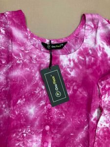 Pink Tie Dye Dress