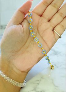 Bracelet &amp; Keychain Rose Bouquet Pack Of 5