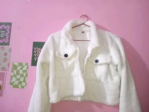 Crop woollen Jacket