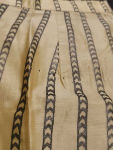 Elegant Yellow &amp; Pink Embroidered Silk Kurta Set