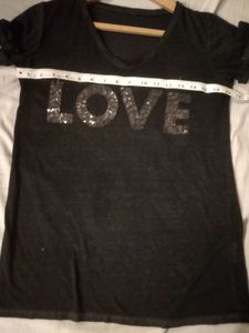 Beautiful Top With Sequence