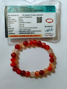 Carnelian Bracelet For Fertility