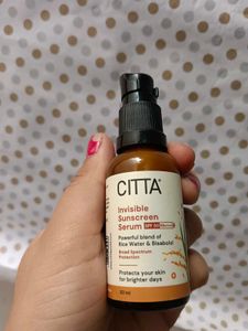 CITTA Invisible Sunscreen Serum SPF 50
