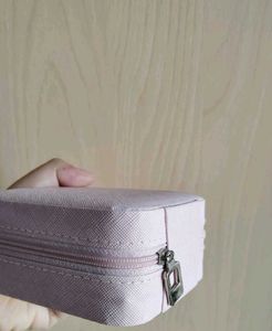 Pink Travel Jewelry Box