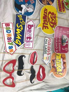 Wedding Photo Booth Props