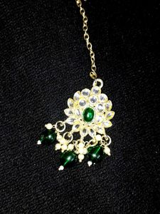 Green Kundan Jewelry Set