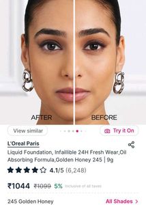 L&#39;Oreal Infallible Powder Foundation New Wdt Tag