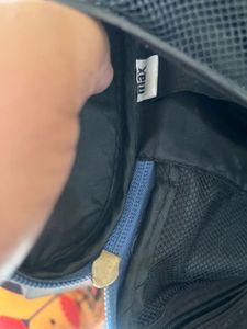 Blue jeans Fabric Makeup organiser Bag