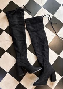 Black Over-the-Knee Boots