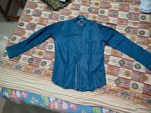 Mint Denim blue Shirt