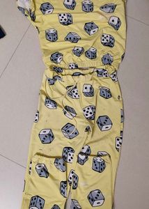 Dice Print Pajama Set