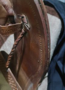 Genuine Leather Kolhapuri Flats Size 11