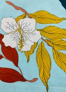 Floral Bedsheet with pillow cover