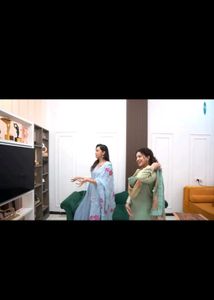 Tejasvi Prakash : Floral Anarkali Suit