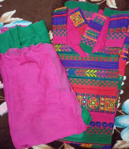 Women Shirt With Dupatta