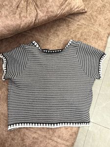 Striped Knit Top