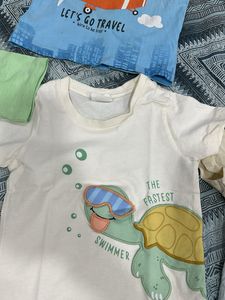 5 pack Cute Kids T-Shirt Bundle 9-12