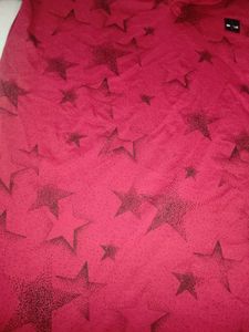 New Unused Large Size Red Tshirt