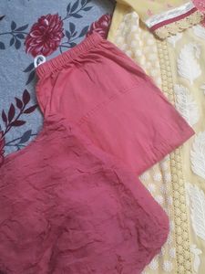 Beautiful Embroidery Suit Pant With Duptta