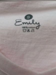 Pink V-Neck Tee