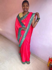 Beautiful Saree With Redymade Blouse