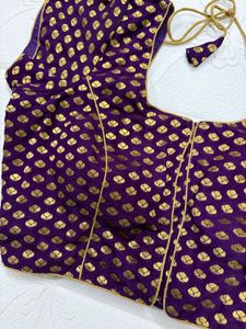 Elegant Purple Blouse
