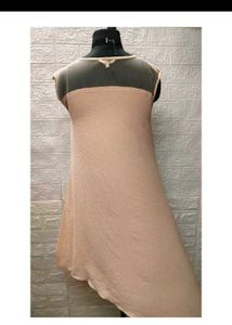 Peach Shift Dress