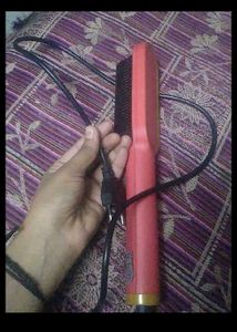 Heated Hair Straightening Brush