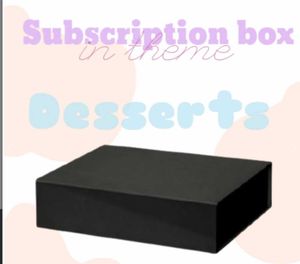 Jan-Feb Dessert theme subscription box 🎁