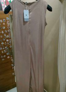 Elegant Bronze Party Dress