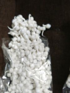 Krishna White Round Or Gol Handmade Cotton Wicks D