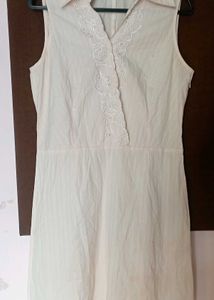 Some Body V-neck with embroidered Stylish Dress