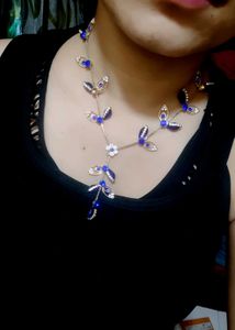Beautiful Flower 🌼Pattern Necklace ✨💙for Women