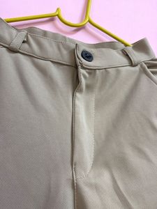 Solid cargo style bell noutam trouser
