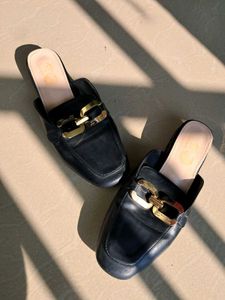 Korean Mule Leather Heel